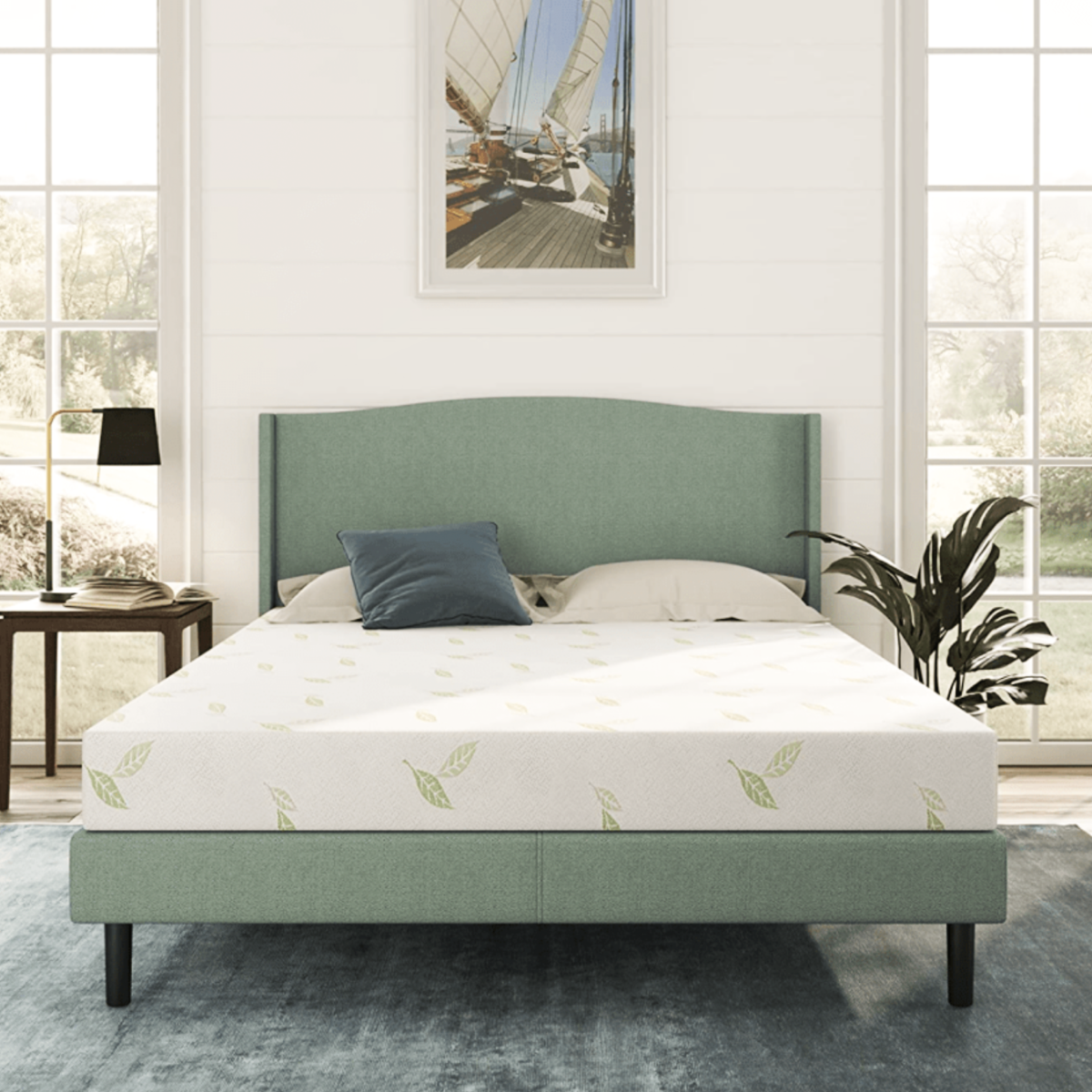 Anula Green Tea Infused Memory Foam Mattress