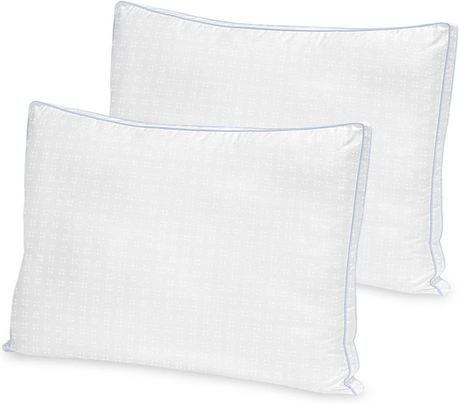 Cool Fusion Firm Density Bed Pillow with Cooling Gel Beads 2-Pack