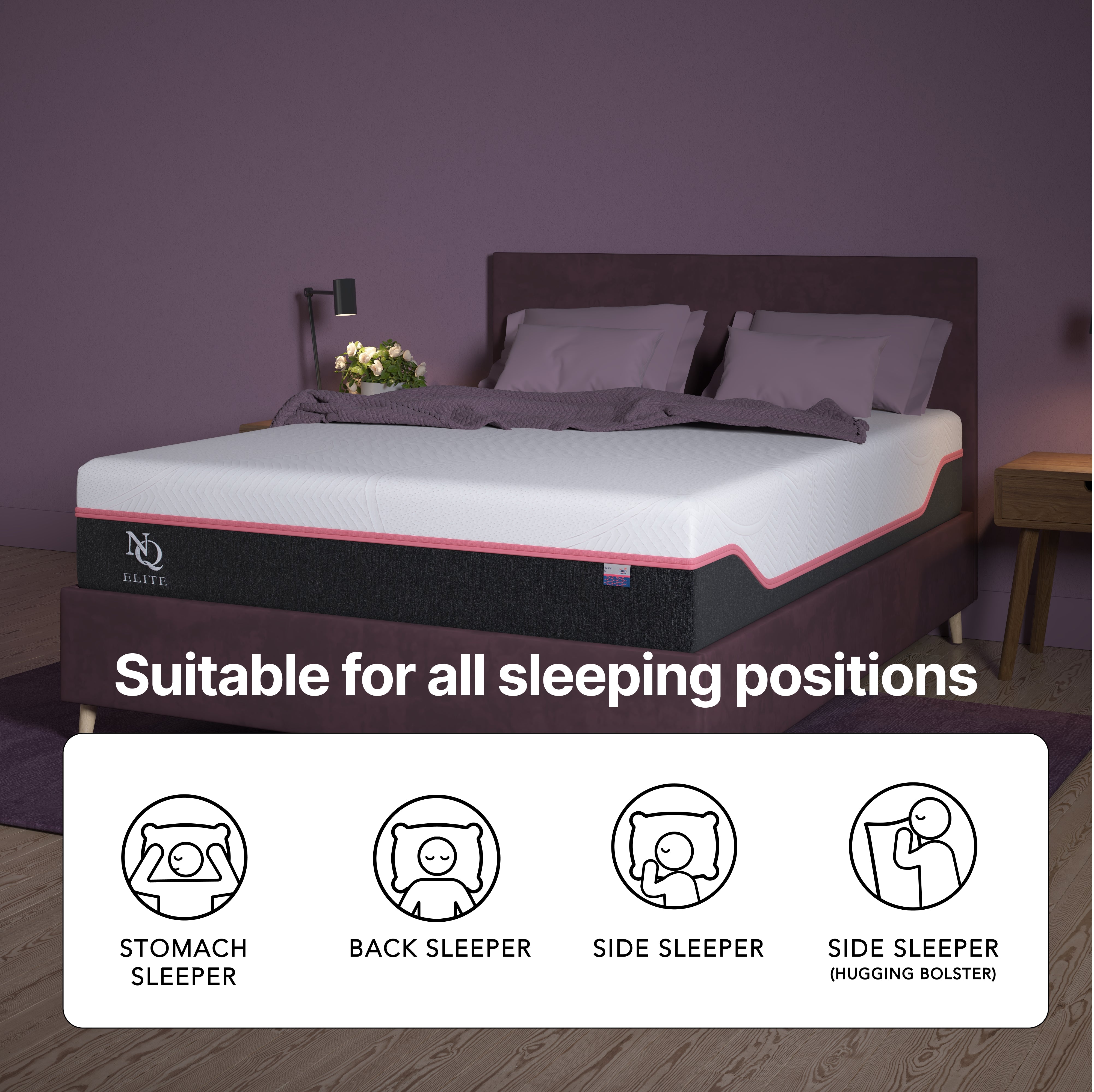 All sleeping positions,